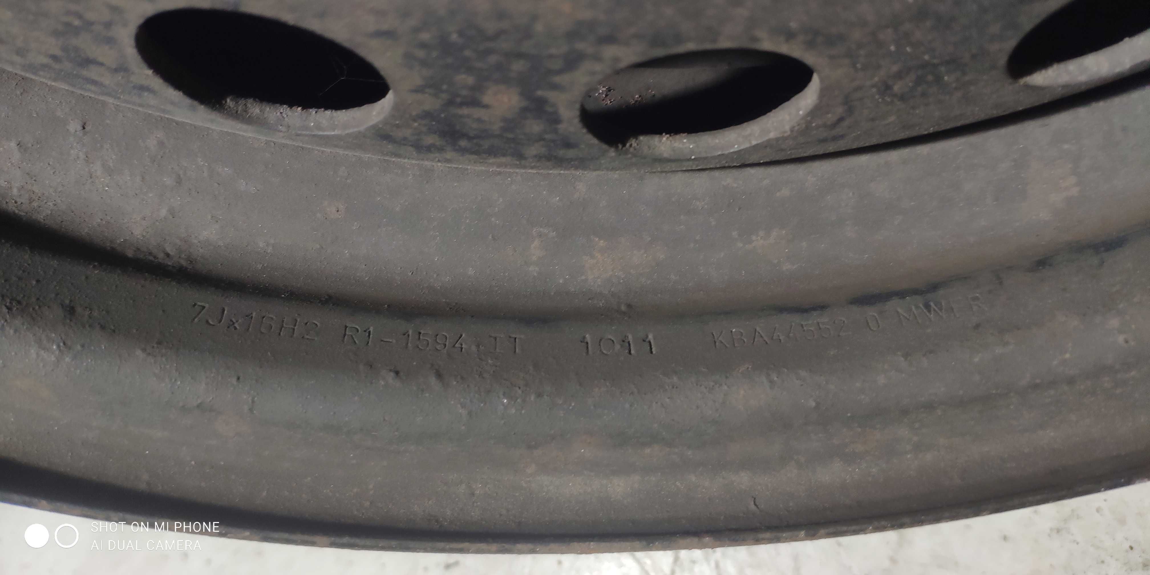Felgi 5x110 ALFA ROMEO 159 16 stalowe 7Jx16H2 komplet 4szt proste 2szt