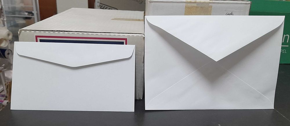 Lote de envelopes para múltiplas finalidades