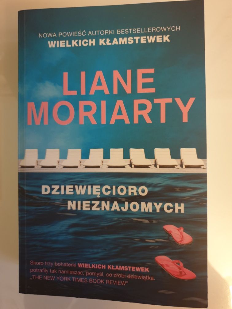 JAK NOWA! L. Moriarty "Dziewięcioro nieznajomych" - Prezent na Święta!