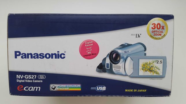 Цифровая видеокамера PANASONIC (NV-GS27, Япония)