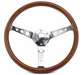 Kierownica drewniana real mahoń 380mm retro nardi