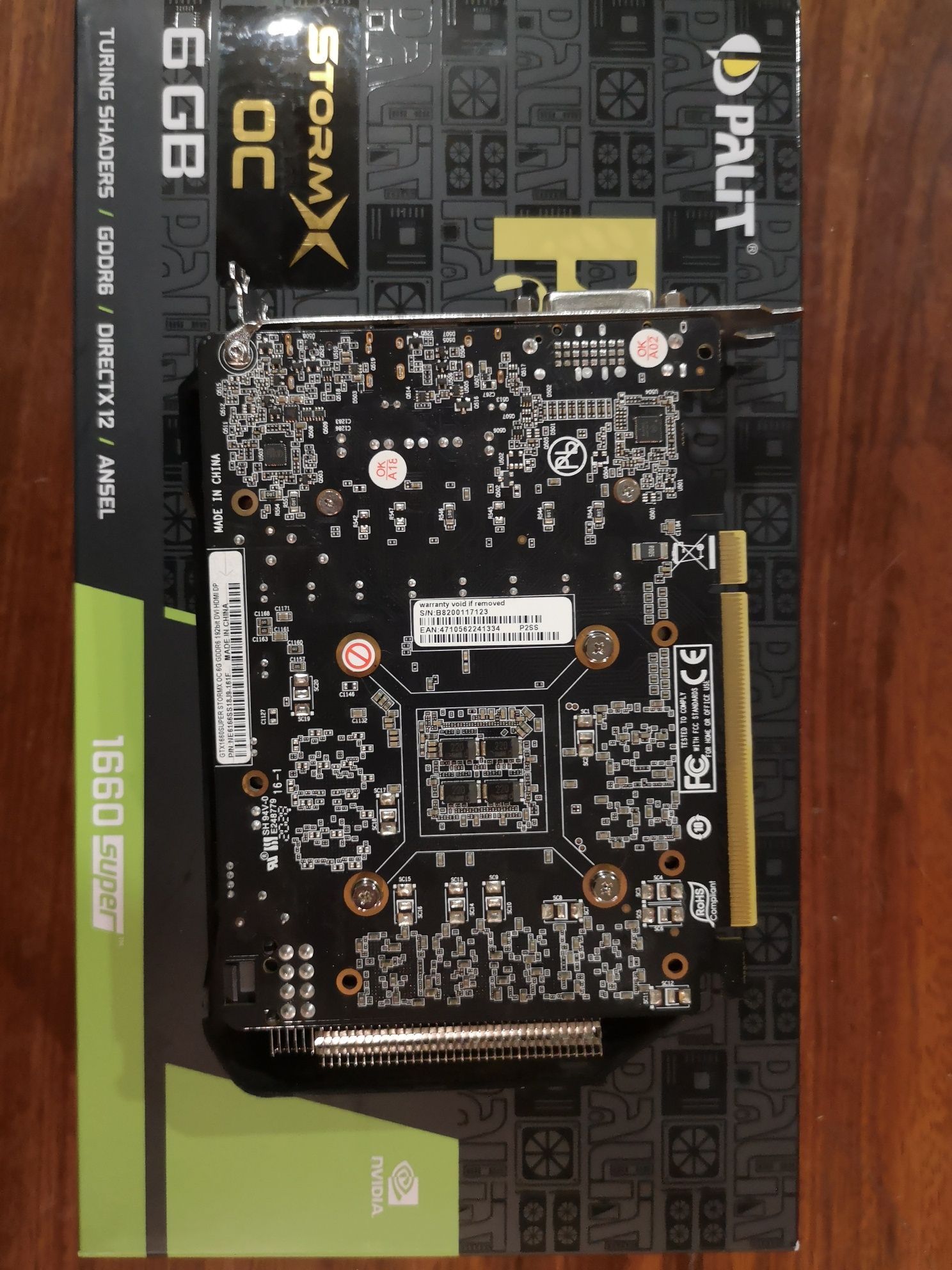 Palit GTX 1660 SUPER 6GB StormX GDDR6