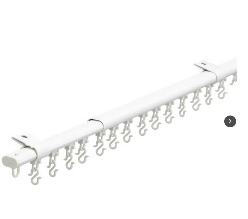 Ikea  FRAMFUSIG szyna pojedyncza z "żabkami", wym.  100-180 - stan bdb