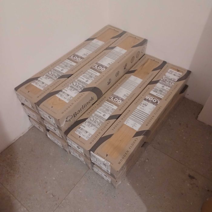 Barlinek Dąb Raisins Jodła klasyczna 6,5 m2 + klej Mapei