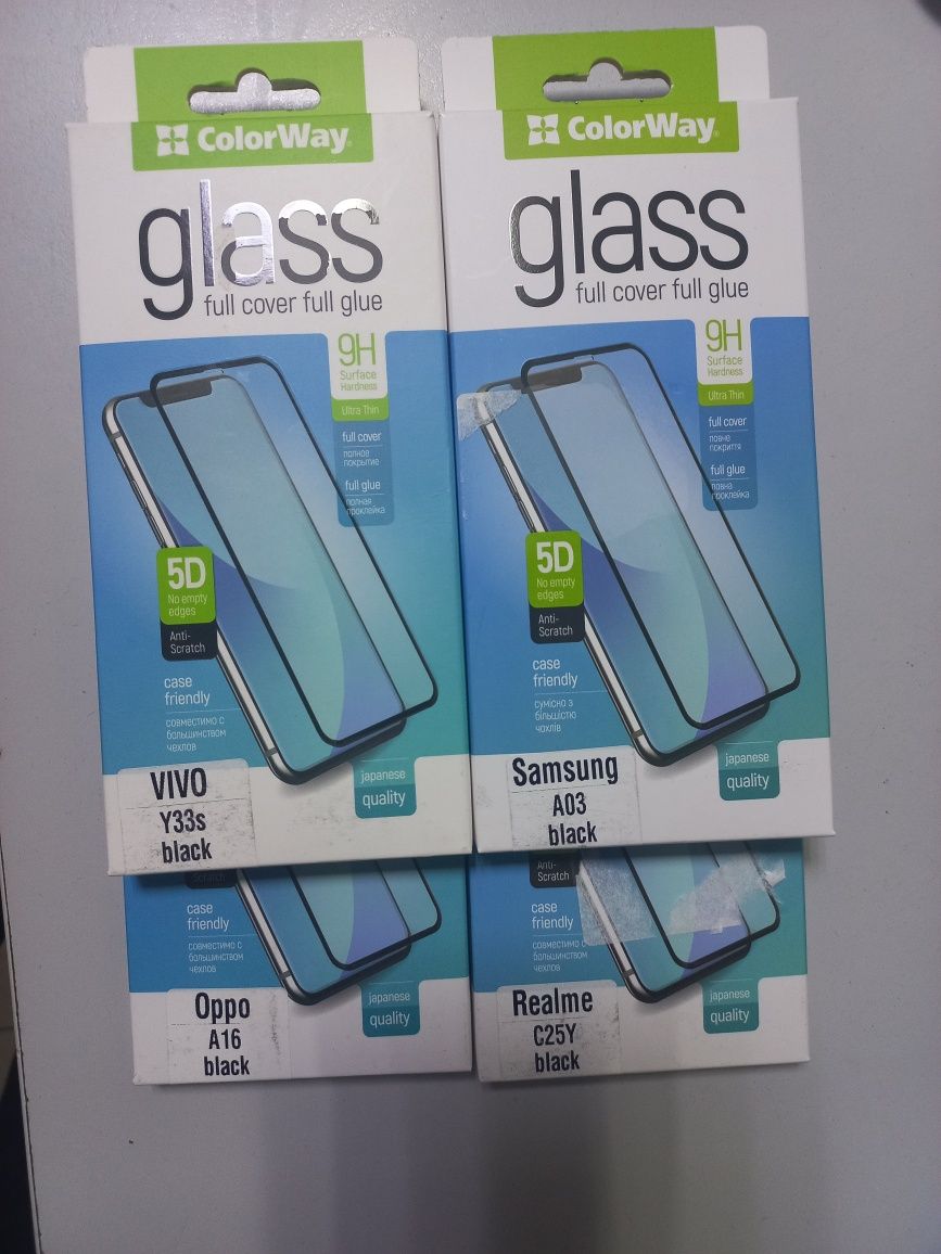 Стекло на моб тел. Samsung M32,А22,А13,А14,A03s,A03
