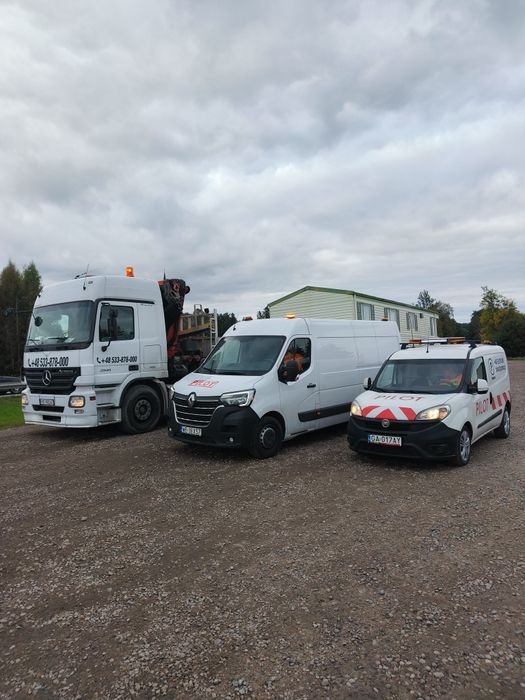 Transport HDS, kontenery, domki