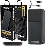 Moonx Powerbank 10000 Mah 10W 2X Usb Szybki Mocny + Kabel Usb