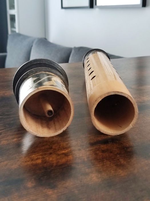 Tub na świerszcza / podstawka do kadzidełek, Indonezja, 41 cm