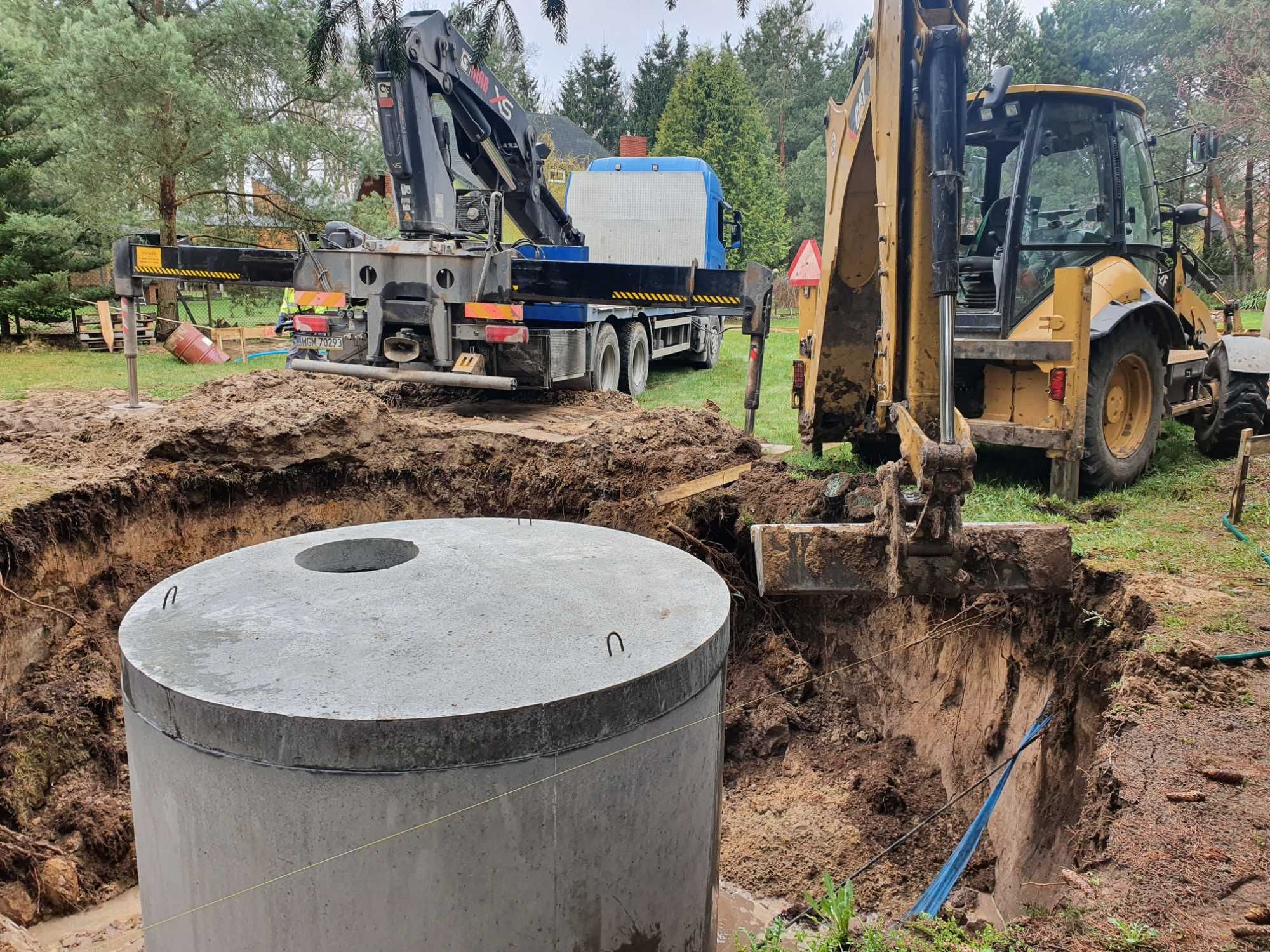 Usługi koparko-ładowarka, wykopy, roboty ziemne, rozbiórki, piach ziem
