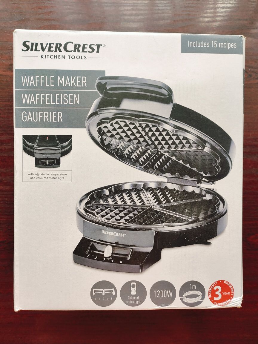 Вафельниця Silver Crest SWE 1200