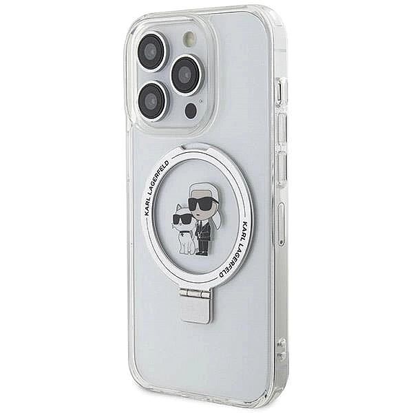 Etui Karl Lagerfeld Ring Stand Karl&Choupettte MagSafe na iPhone 13 Pr