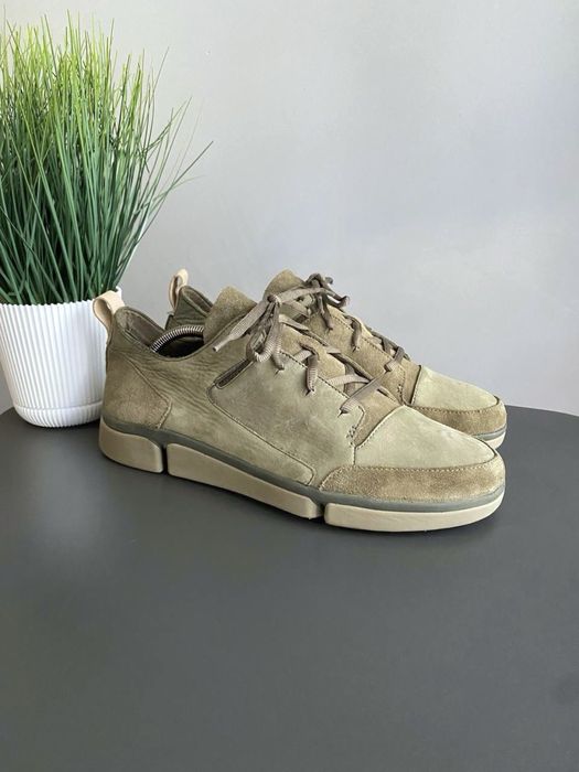 Clarks чоловічі шкіряні кросівки, туфлі 44,5 р.