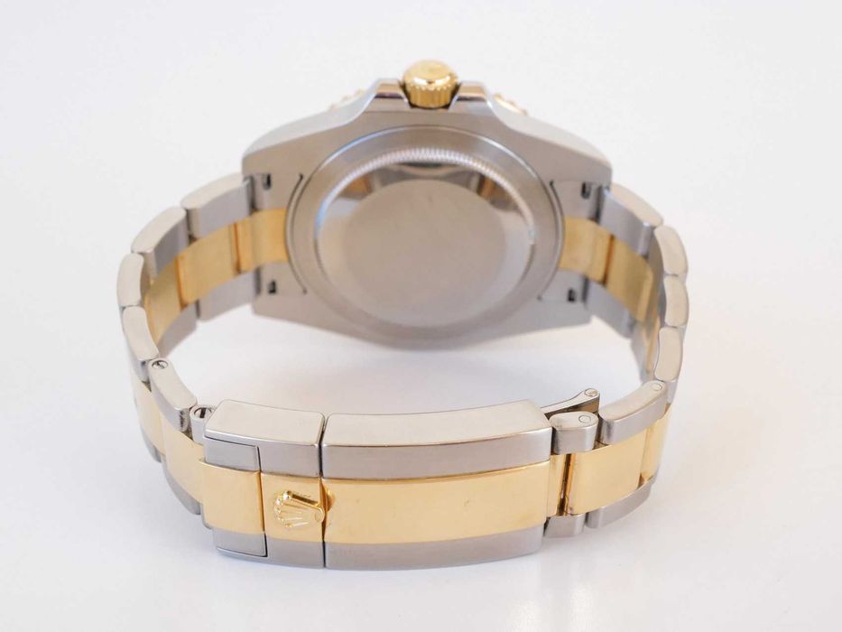 Rolex GMT-Master II  18K Yellow Gold Black Dial