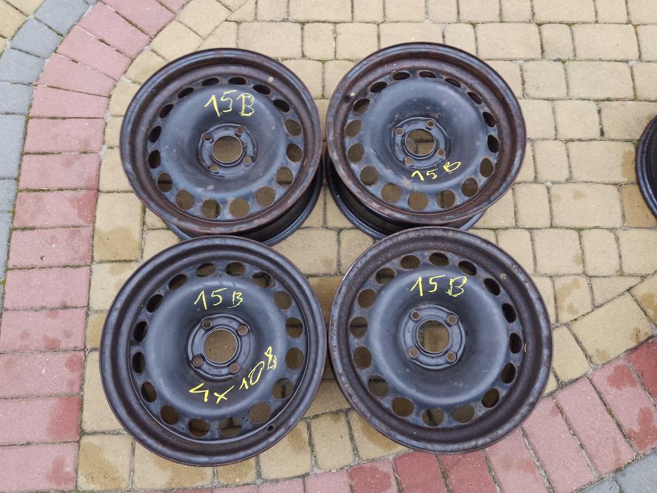 Felgi Stalowe 16 CITROEN C3 C4 OPEL CROSSLAND X PEUGEOT 2008 4X108