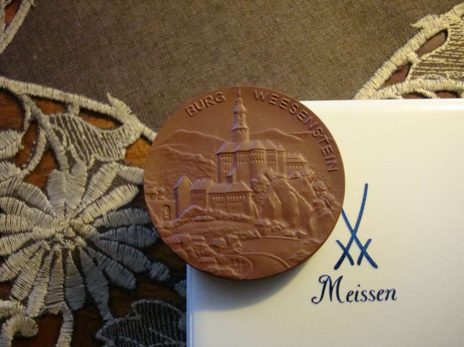 medal kolekcjonerski Meissen - rarytas