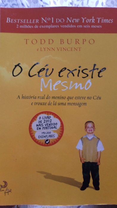 O céu existe mesmo, de Todd Burpo e Lynn Vincent