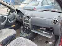 Dacia Sandero I deska konsola poduszki airbag pasy