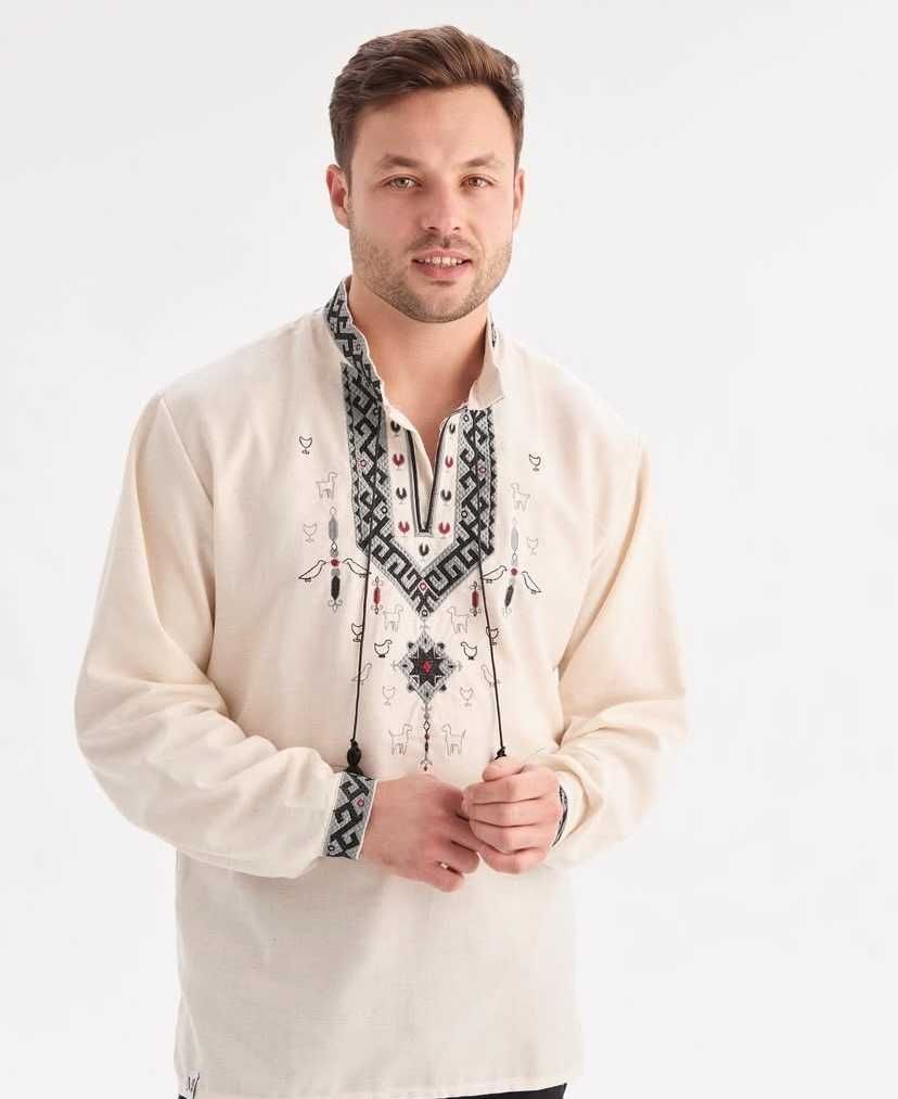 Сучасна чоловіча вишита сорочка вишиванка, вишиванки мужская вышиванка