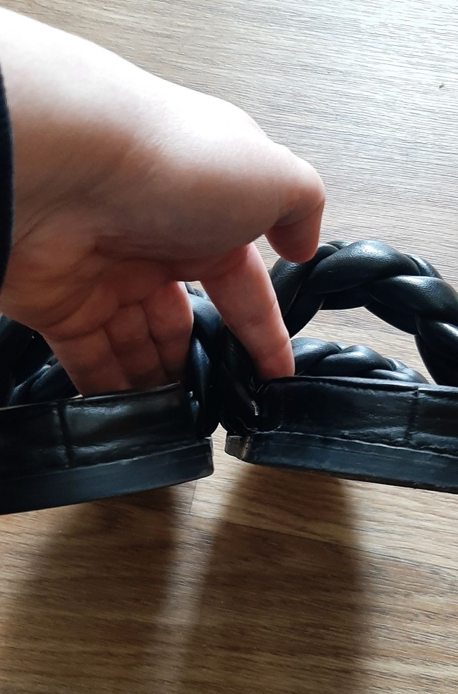 Кожание шлепки шлепанци Copengagen Shoes