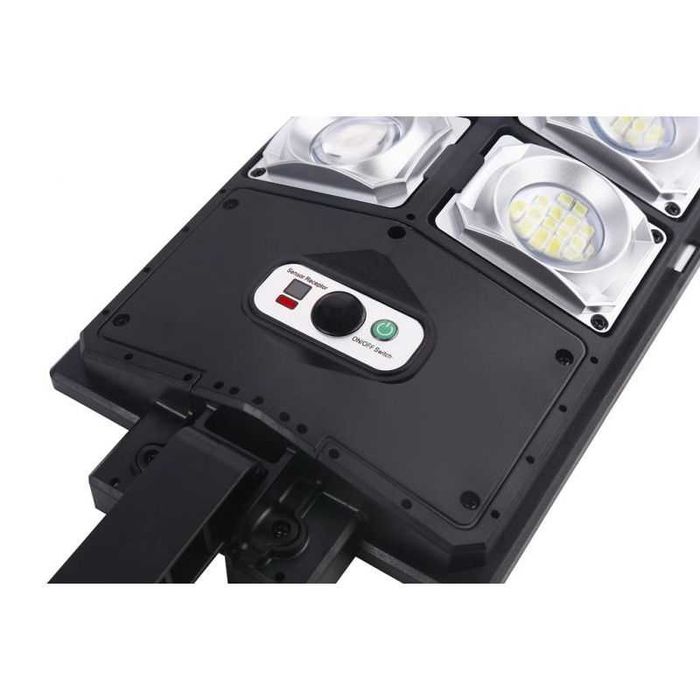 KRAFT&DELE Mocna Lampa Solarna Led Z Czujnikiem Ruchu Zmierzchu KD3481