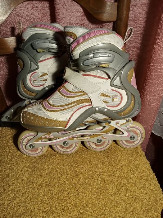 Коньки роликовые, 40,5 размер, RILE