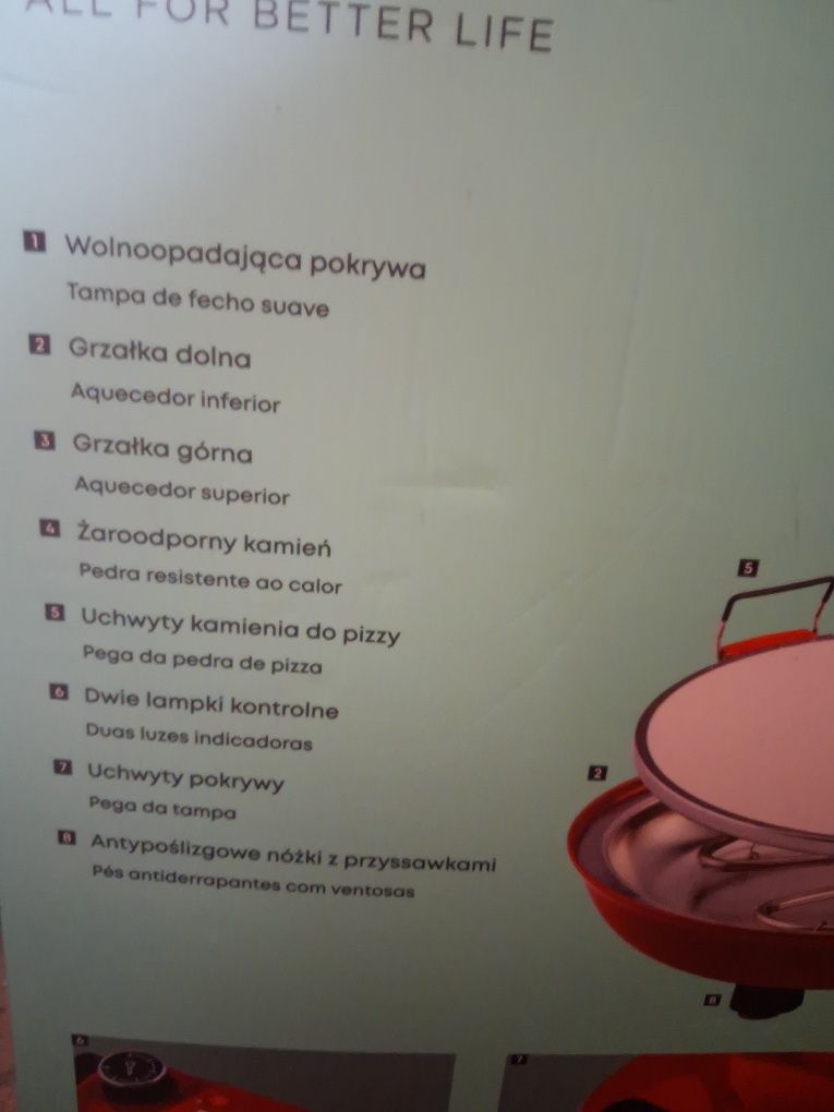 Piec przenośny do Pizzy Nowy