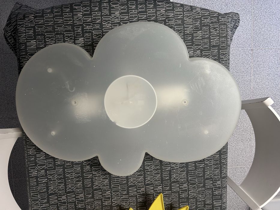 Candeeiro teto criança forma Nuvem