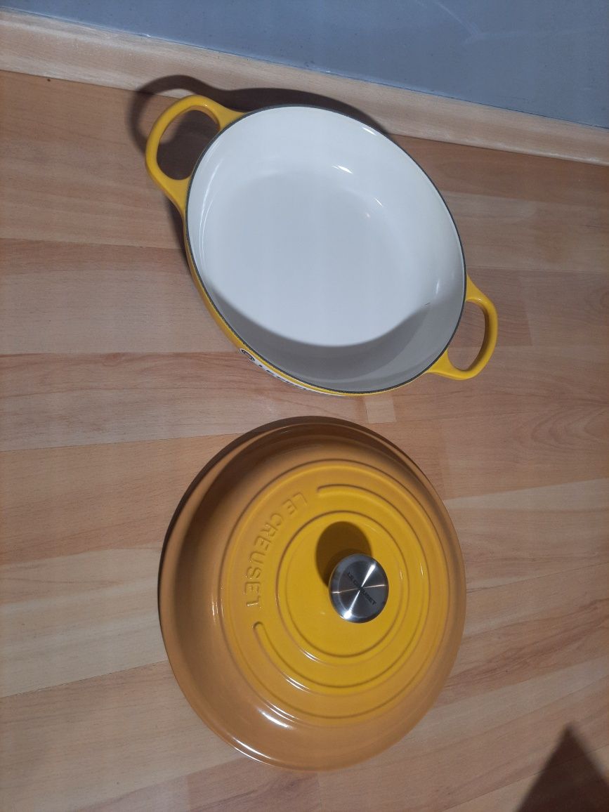 Garnek Le Creuset 30cm żółty
