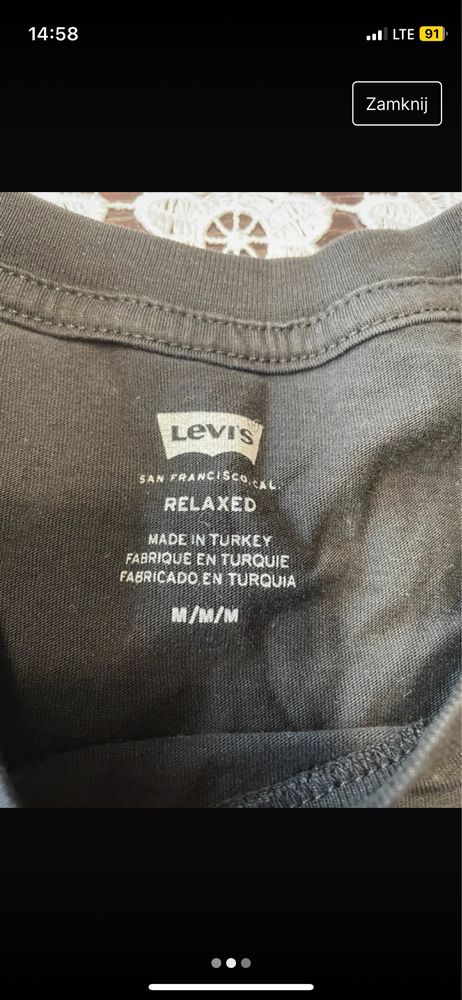 T-shirt Levi’s r. M