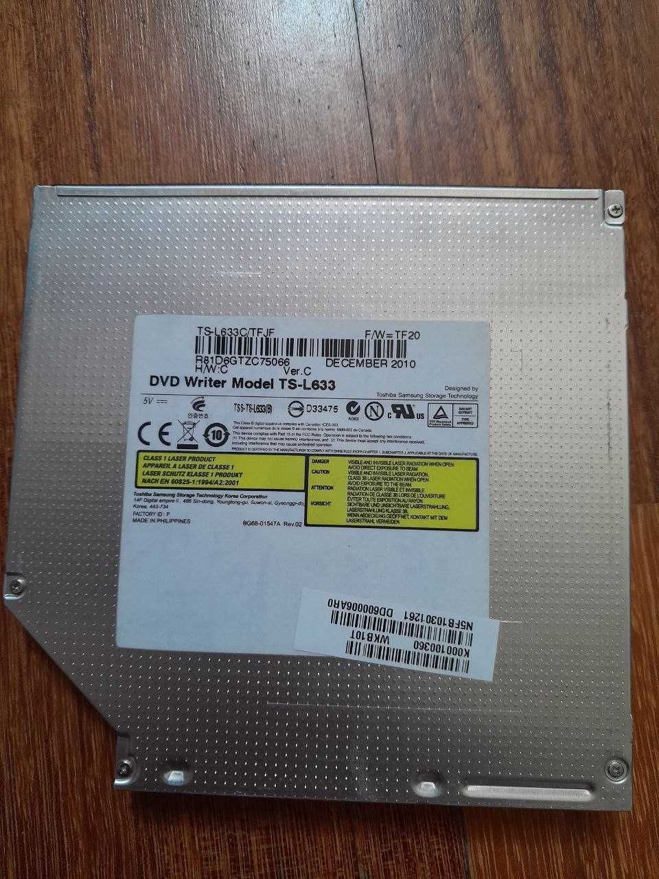 DVD привод для ноутбука RW Toshiba-Samsung TS-L633