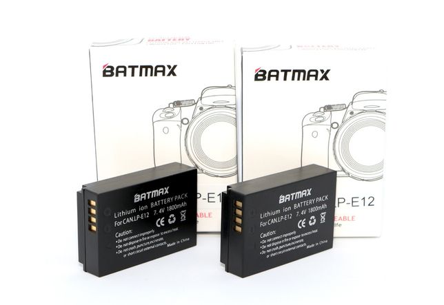 BATERIA LP-e12 para Canon EOS-M, EOS-100d, EOS-M200, M50