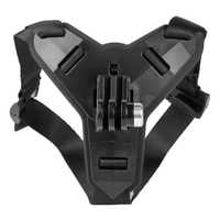 Suporte queixo GoPro Hero 5/6/7/8/9 preto p/ capacete