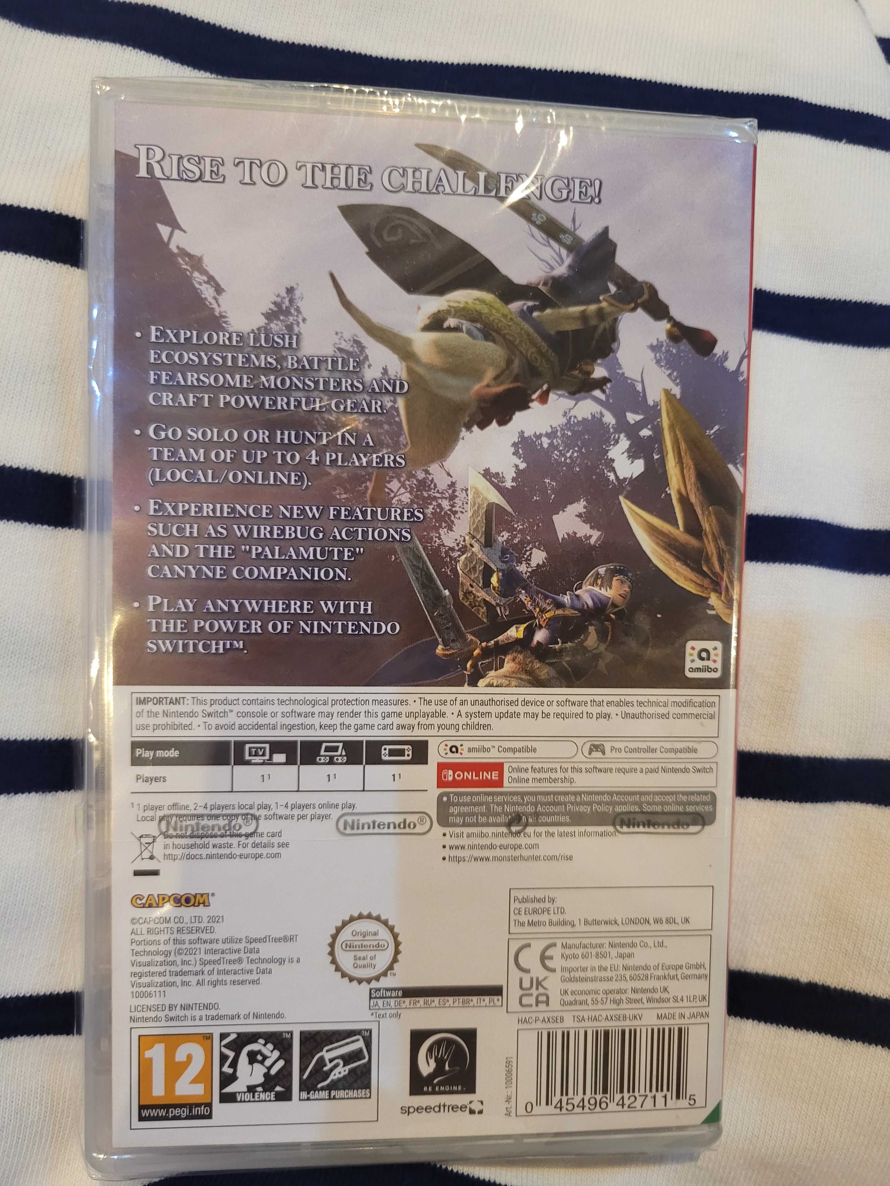 Monster Hunter Rise Nintendo Switch