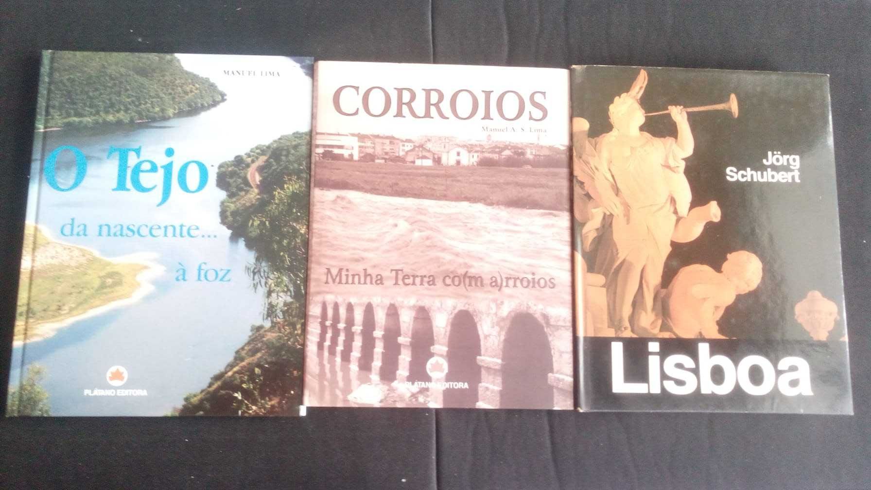 Vários Livros sobre locais e artes de Portugal