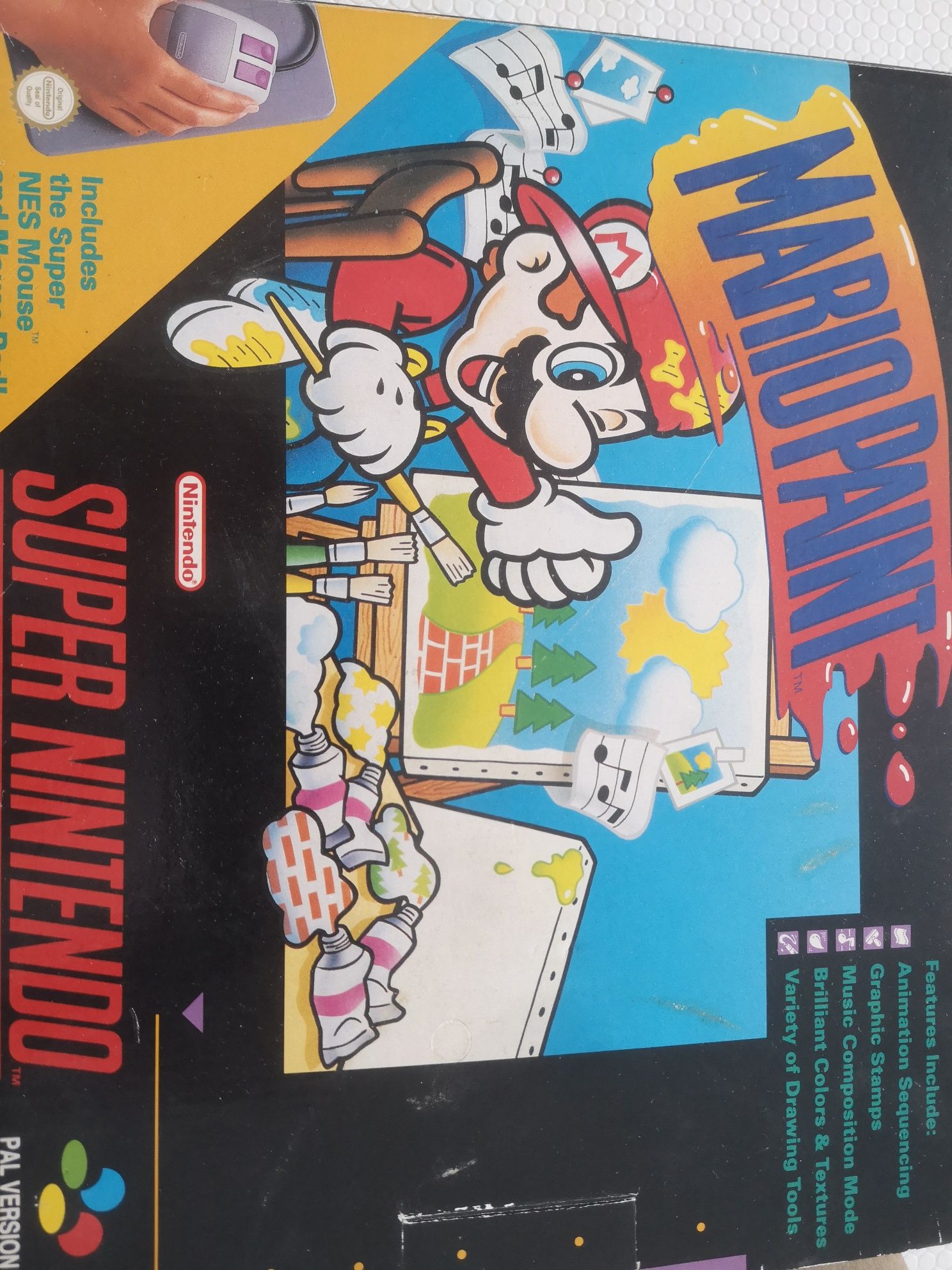 Mario Paint Super Nintendo NES