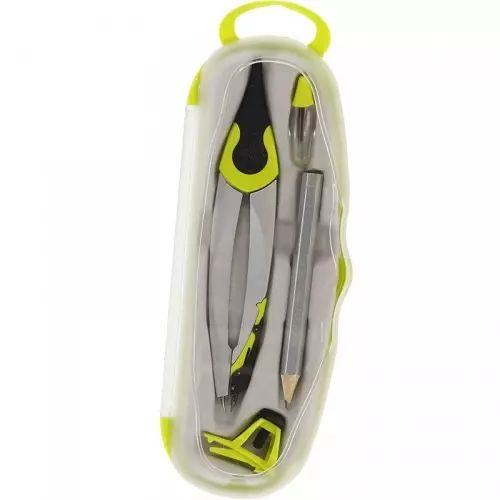 Cyrkiel metalowy w etui