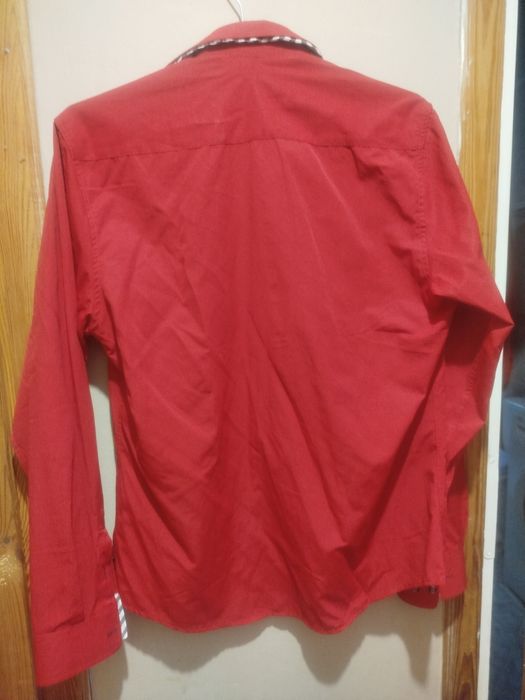 Czerwona koszula elegancka XL