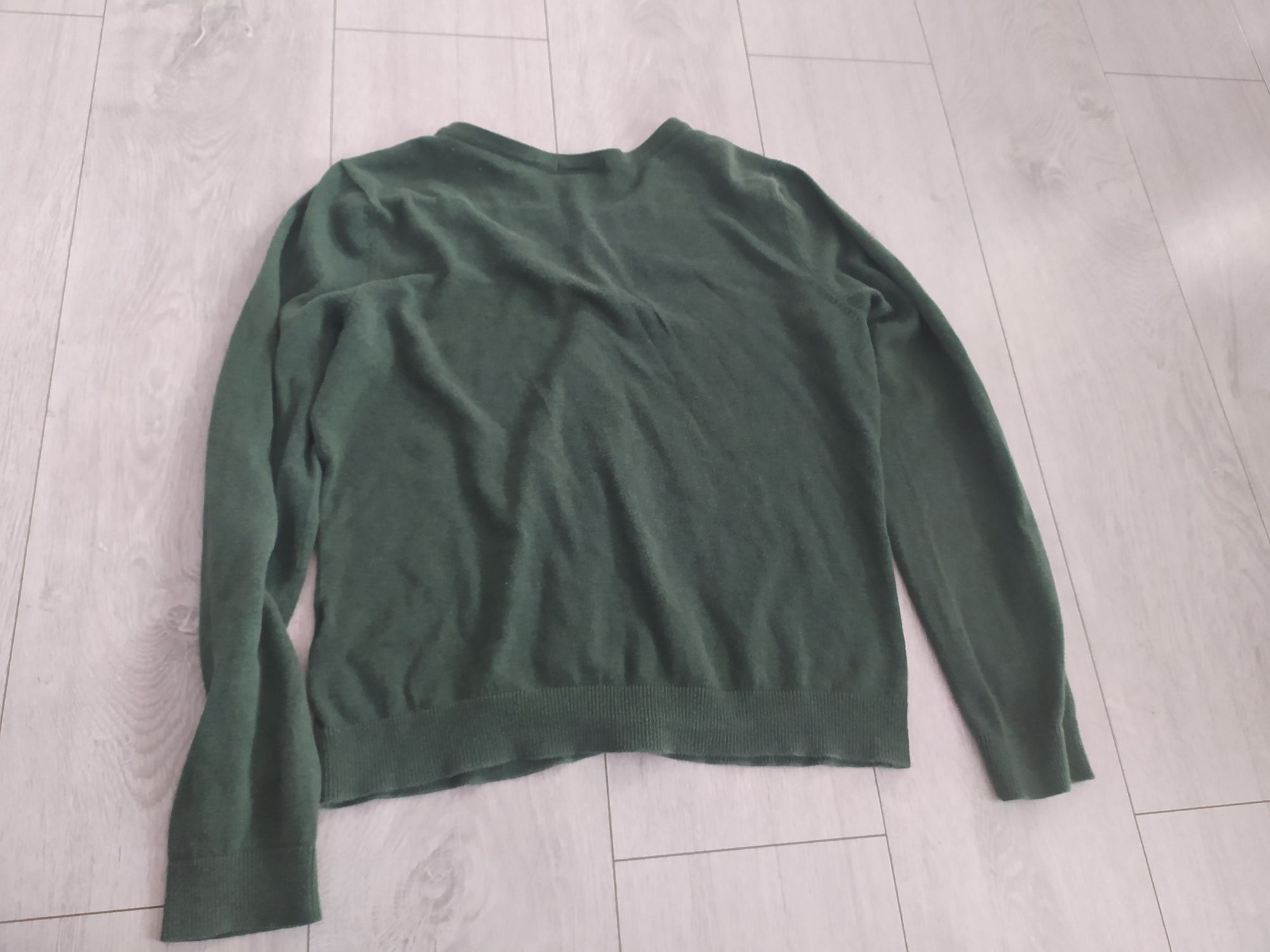 Zielony sweterek damski XL H&M