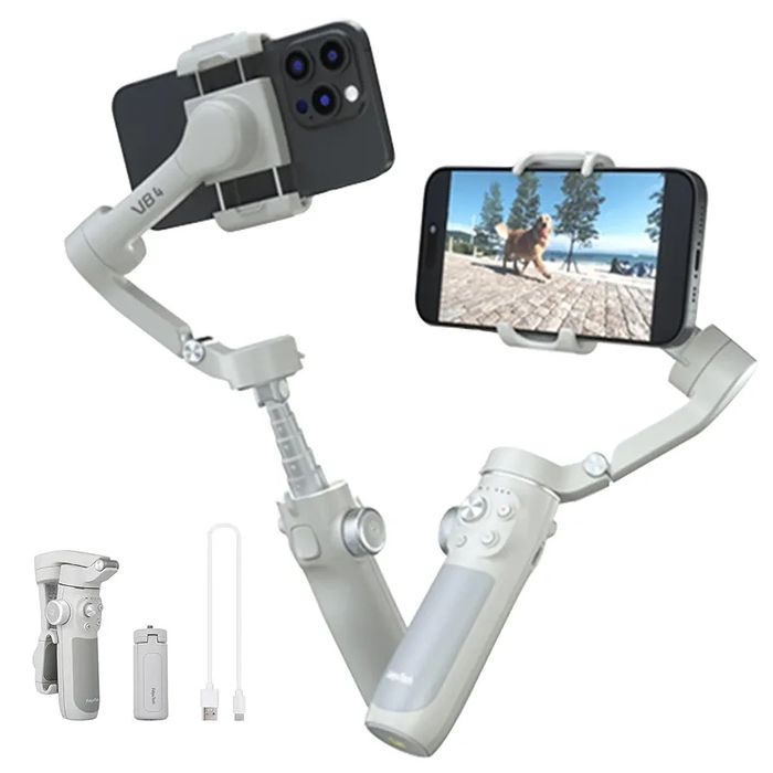 Gimbal FeiyuTech VB4,moduł śledzenia i lampa