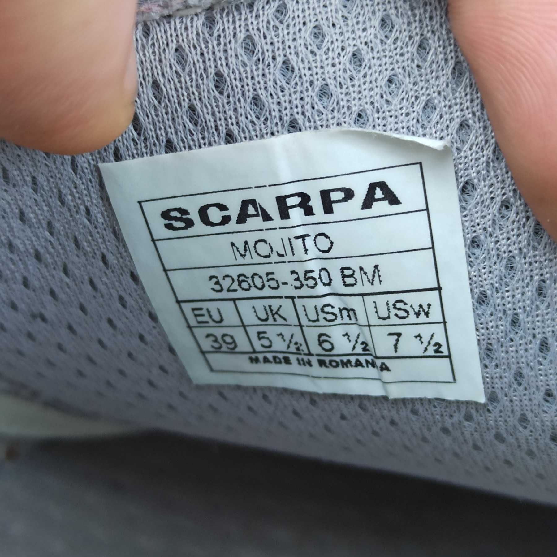 Трекінгові кросівки Scarpa Mojito Розмір 39 (25 см.)