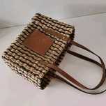 Cesta de ráfia LOEWE