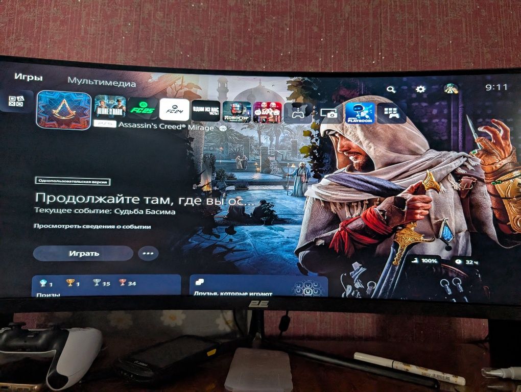 Продам игру Assassin's creed mirage ps 5 Launch edition