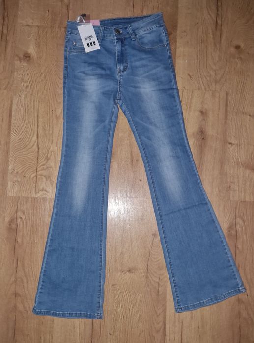 Spodnie damskie dzwony