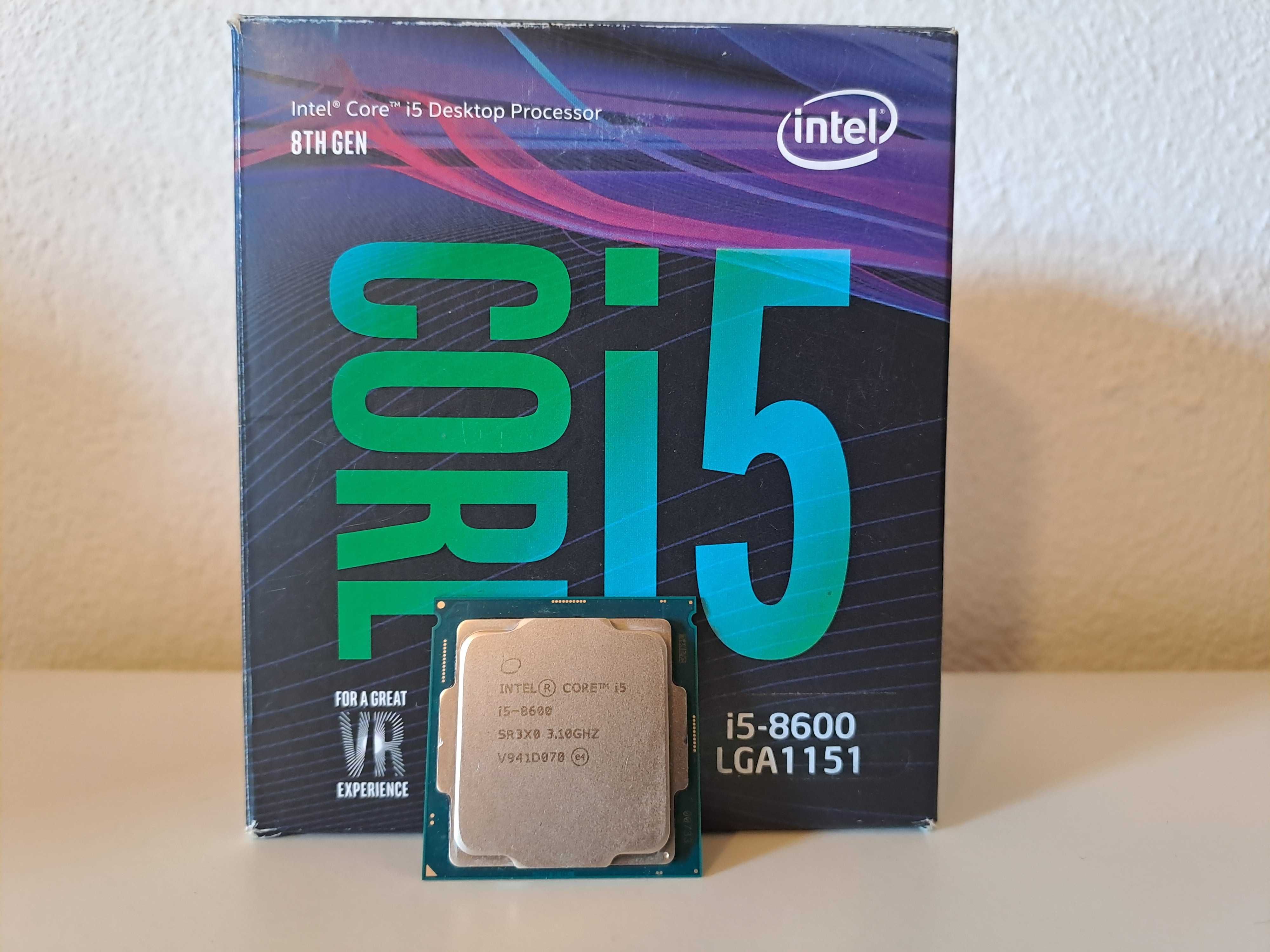 Processador Intel Core i5-8600 (8th Gen) até 4.30 GHz