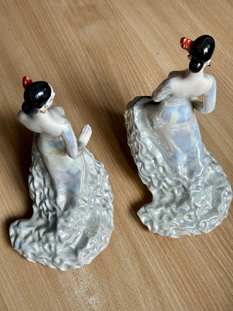 Carmen tancerka flamenco. Figurka porcelanowa Koresteń