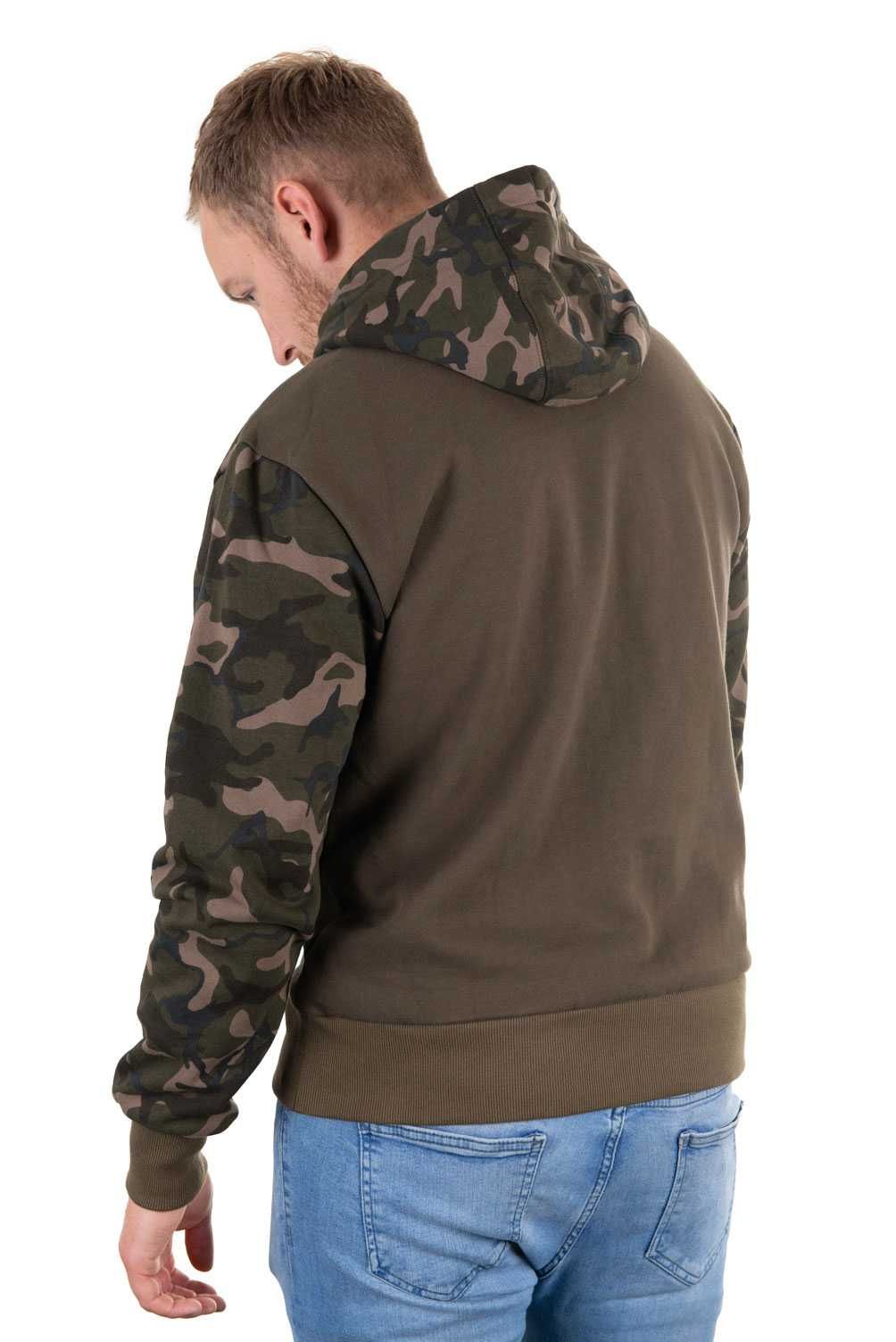 FOX Bluza Khaki/CAMO HOODY / s