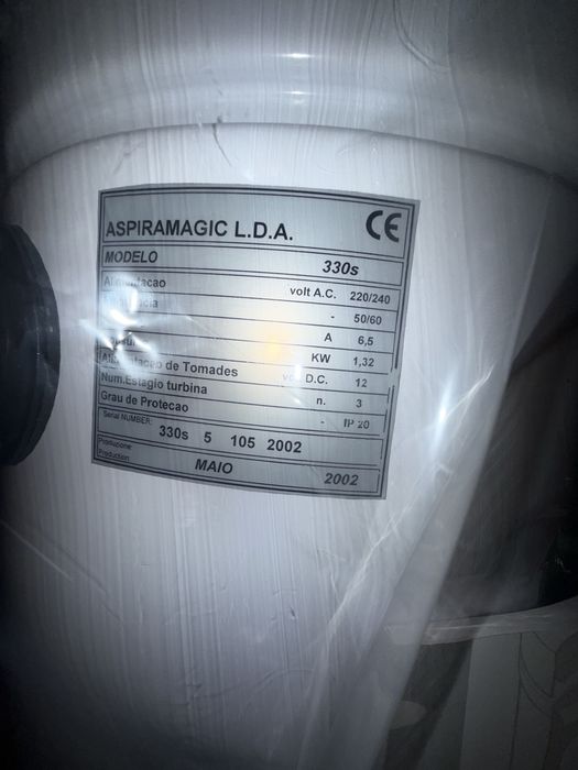 Central  aspiracao para casa 1300watts