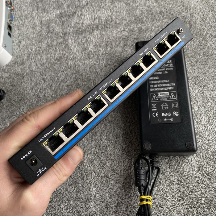 Коммутатор Atis PoE-1010-8P/250m