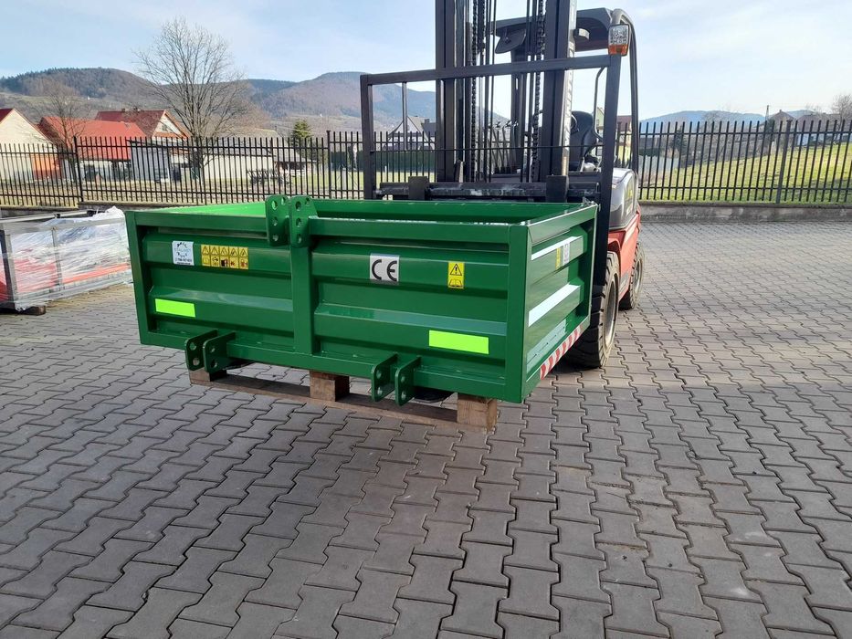 Skrzynia transportowa na TUZ do ciągnika Mocna solidna konstrukcja