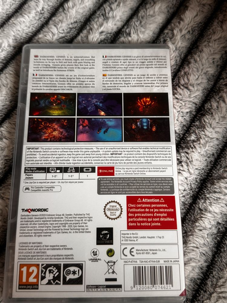 Darksiders switch